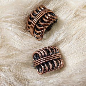 Vintage Copper Earrings